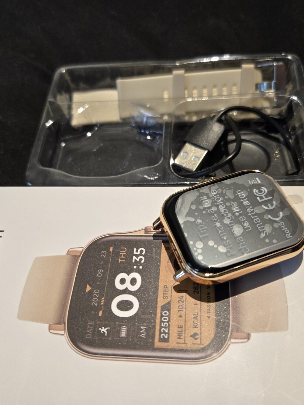 Smart Watch Pink - Picture 2 of 2